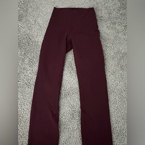 Lululemon Align High-Rise Pant 28" Maroon